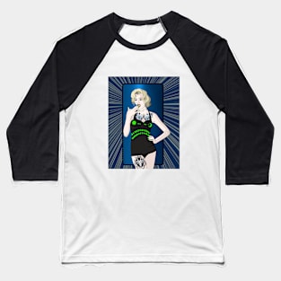 Bombshell Marilyn Monroe Baseball T-Shirt